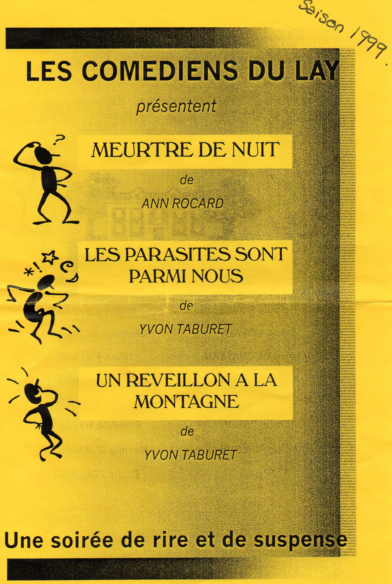 Affiche Un réveillon à la montagne