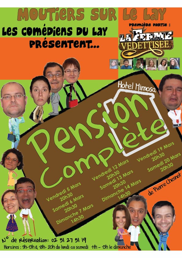 Affiche Pension Complète