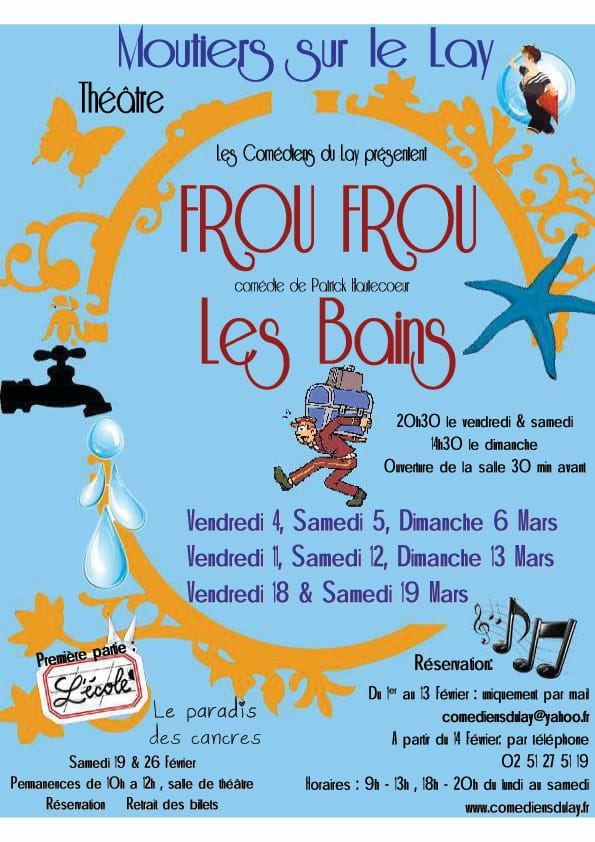 Affiche Frou Frou les Bains