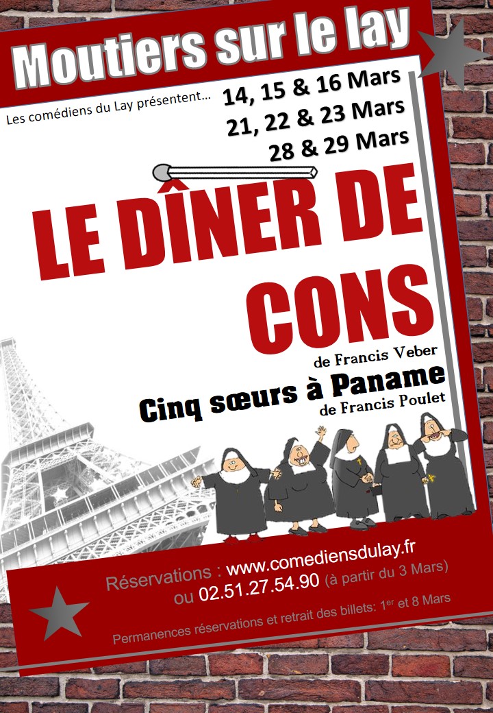 Affiche Le Dîner de Cons