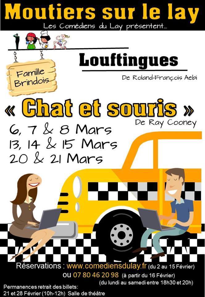 Affiche Chat et Souris