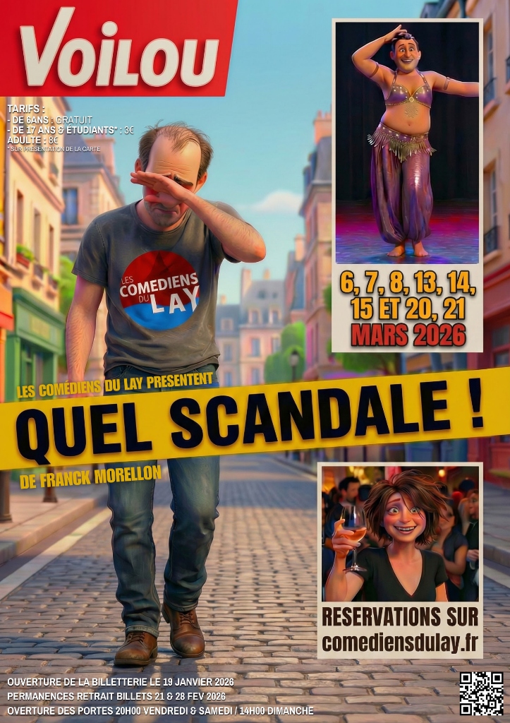 Affiche Quel Scandale !